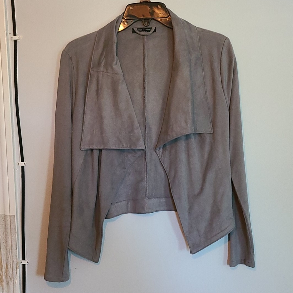 Gray Suede Jacket